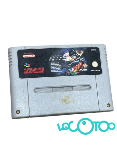 Videojuego SUPER NINTENDO BATMAN FOREVER