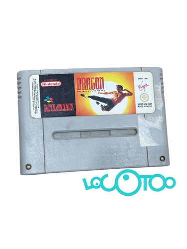 Videojuego SUPER NINTENDO DRAGON THE BRUCE 