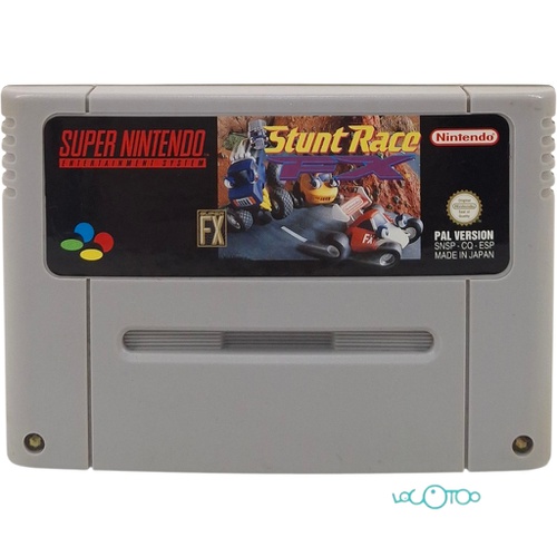 STUNT RACE SUPER NINTENDO