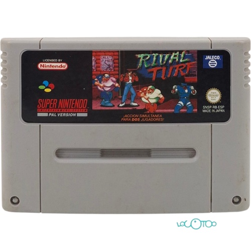 RIVAL TURF SUPER NINTENDO