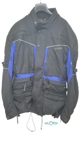 Chaqueta Moto HEBO AZUL Talla XL Hombre Cor