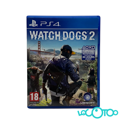 Videojuego SONY PS4 WATCH_DOGS 2 PS4
