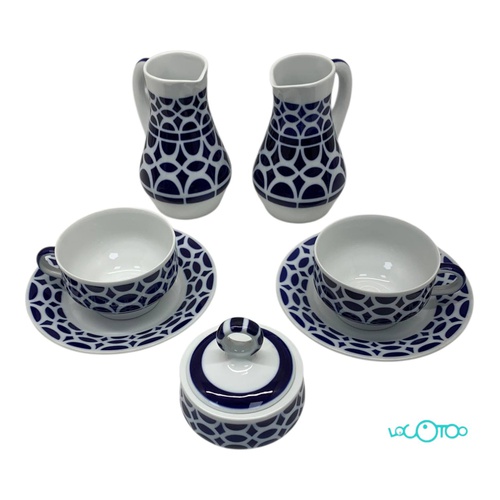 Cerámica SARGADELOS JUEGO DESAYUNO 2 SERVIC