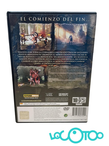  GOD OF WAR II PS2