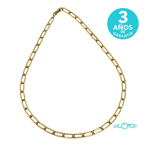 CADENA ORO 18K Eslabón ancho 40cm
