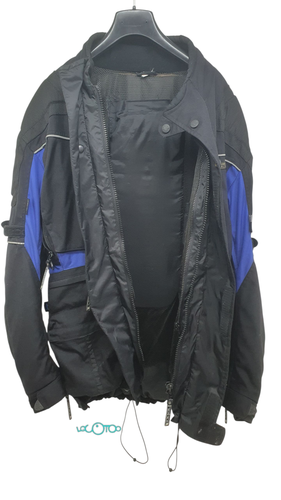 Chaqueta Moto HEBO AZUL Talla XL Hombre Cor