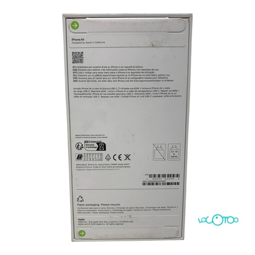 Smartphone APPLE IPHONE AIR 6,5 '' 12 GB 25