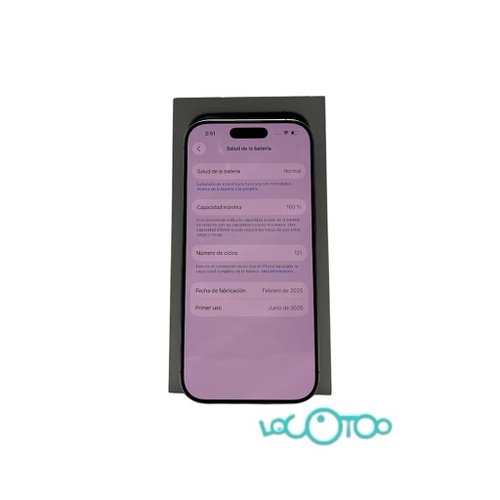 Smartphone APPLE IPHONE 16 PRO 6,3 '' 8 GB 