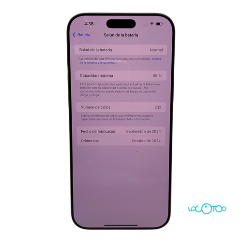 Smartphone APPLE IPHONE 16 PRO MAX Libre 6,