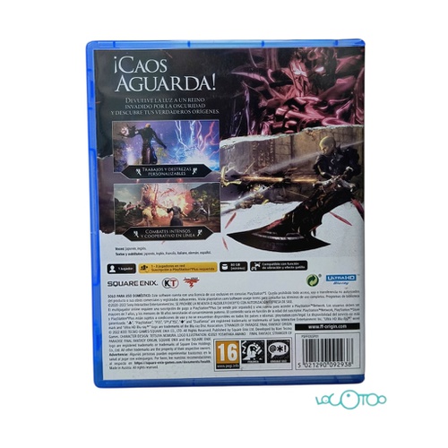 STRANGER OF PARADISE FINAL FANTASY ORIGIN S