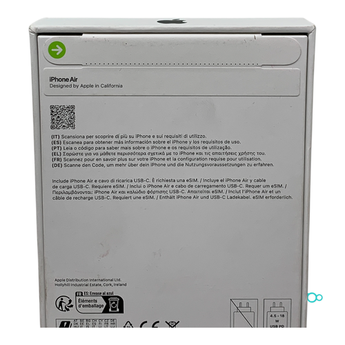 Smartphone APPLE IPHONE AIR Libre 6,5 '' 12