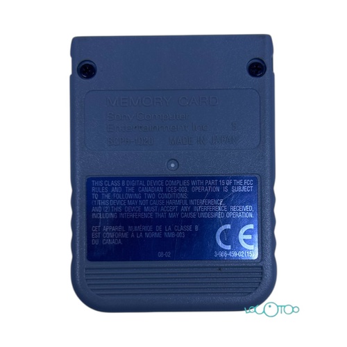 PLAYSTATION MEMORY CARD PS1