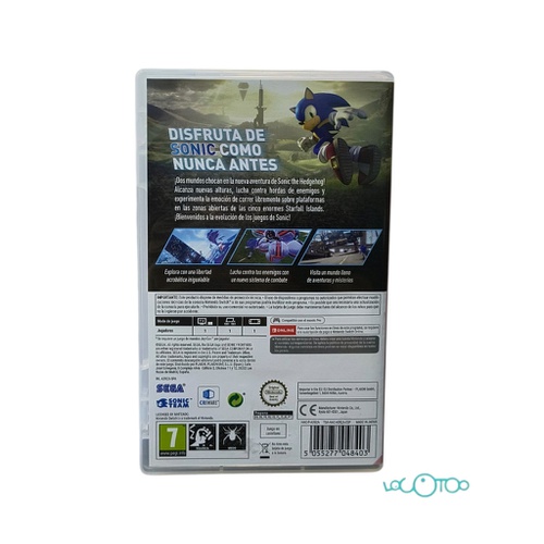 SONIC FRONTIERS NINTENDO SWITCH