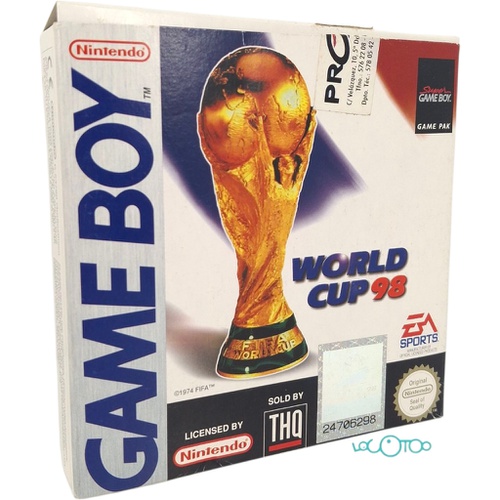 WORLD CUP 98 NINTENDO GAMEBOY