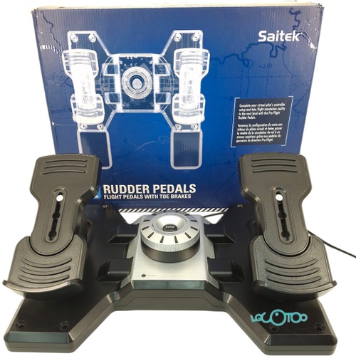SAITEK PRO FLIGHT RUDDER PEDALS PC
