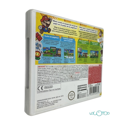 PAPER MARIO STICKER STAR Nintendo 3DS