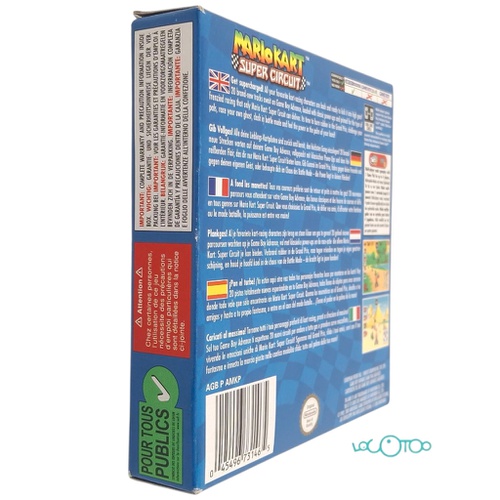MARIO KART SUPER CIRCUIT NINTENDO GAMEBOY A
