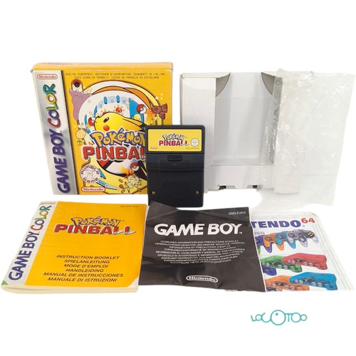 POKEMON PINBALL NINTENDO GAMEBOY COLOR
