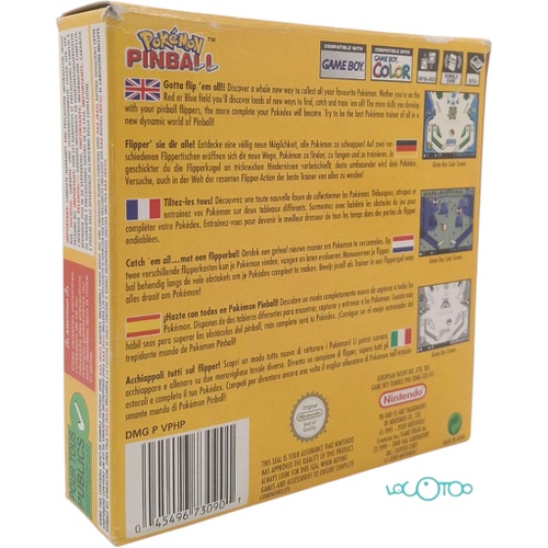 POKEMON PINBALL NINTENDO GAMEBOY COLOR