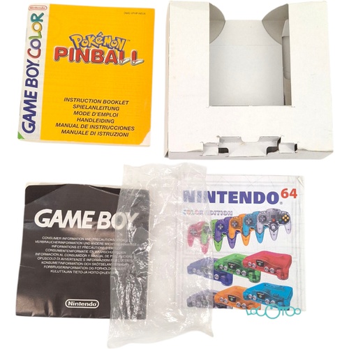 POKEMON PINBALL NINTENDO GAMEBOY COLOR