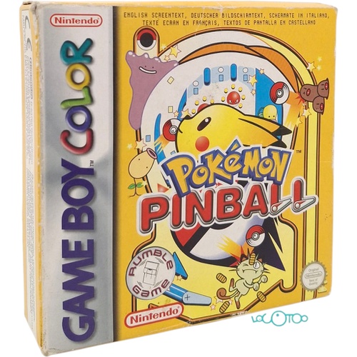 POKEMON PINBALL NINTENDO GAMEBOY COLOR 