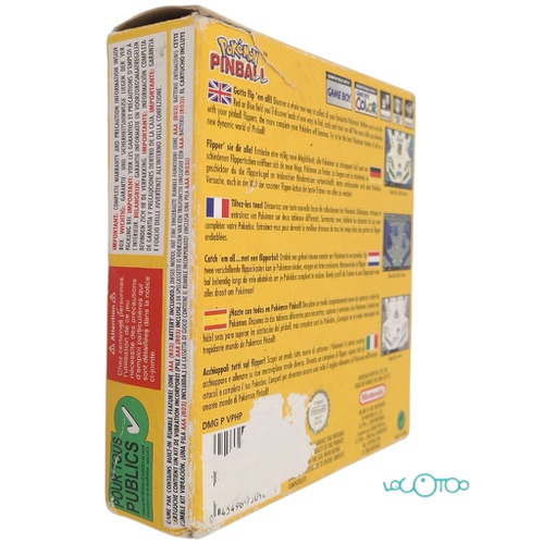 POKEMON PINBALL NINTENDO GAMEBOY COLOR 