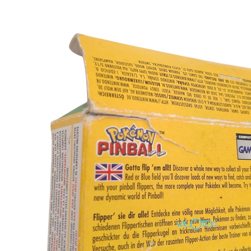POKEMON PINBALL NINTENDO GAMEBOY COLOR 