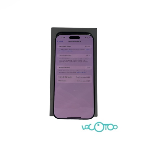 Smartphone APPLE IPHONE 16 PRO MAX 6,9 '' 8