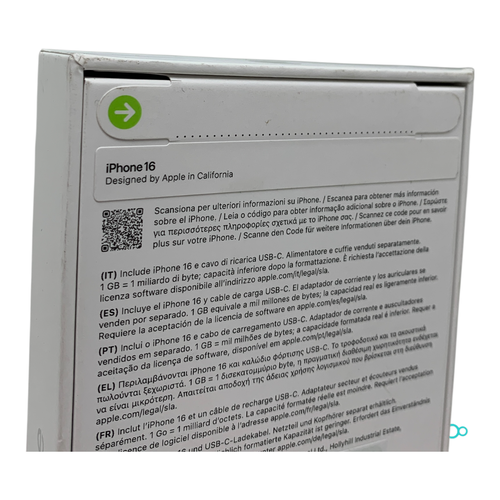 Smartphone APPLE IPHONE 16 Libre 6,1 '' 8 G