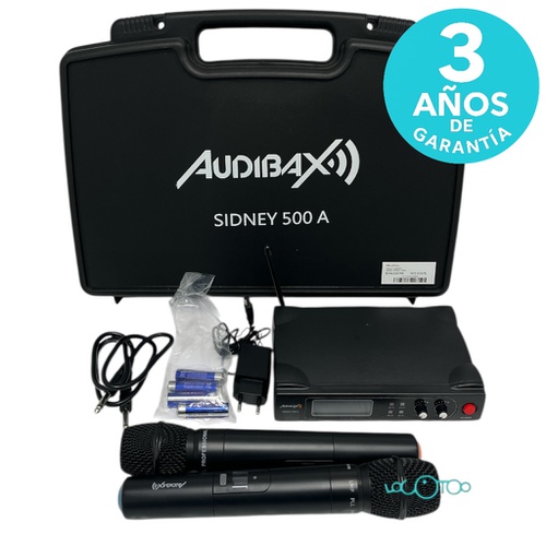 Micrófono AUDIBAX SIDNEY 500A Inalámbrico