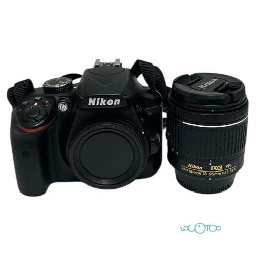 Cámara Nikon D3400 + Lente 18-55mm