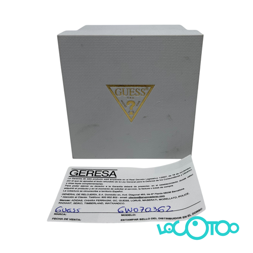 Reloj Pulsera GUESS GW0703GS Talla 28 45 mm