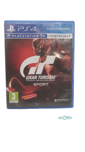 Videojuego SONY PS4 GRAN TURISMO SPORT Play