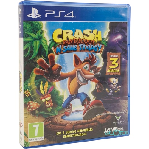 CRASH BANDICOOT: N SANE TRILOGY SONY PS4