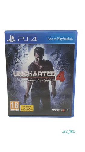 Videojuego SONY PS4 UNCHARTED 4: EL DESENLA
