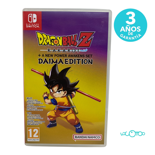 Videojuego NINTENDO SWITCH DRAGON BALL Z KA