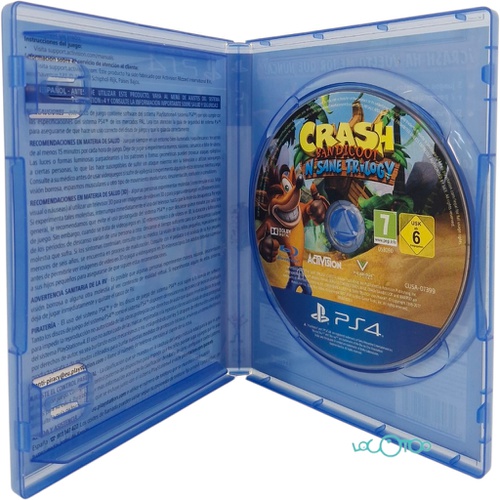 CRASH BANDICOOT: N SANE TRILOGY SONY PS4