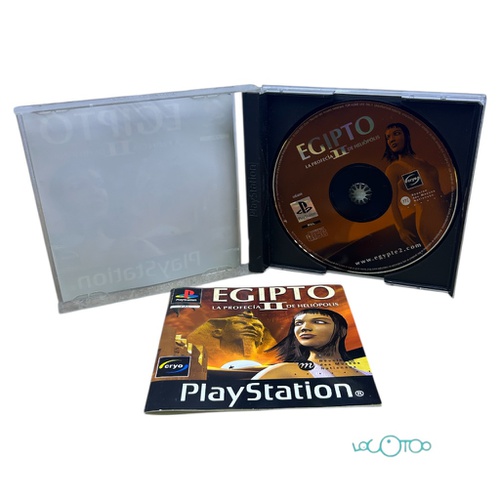 SONY PS1 EGIPTO LA PROFECÍA II DE HELIOPOLI