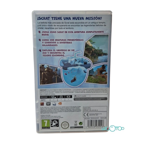 ICE AGE: UNA AVENTURA DE BELLOTAS NINTENDO 