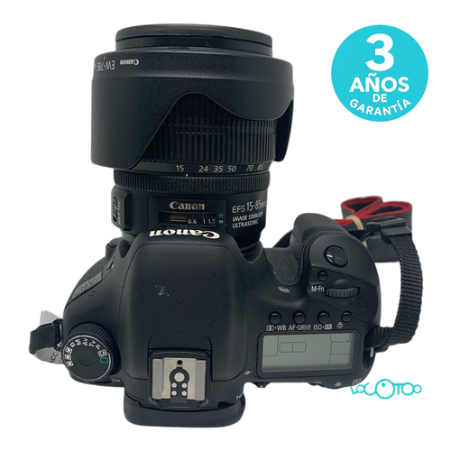 Cámara Réflex CANON EOS 7D 15-85MM 18 MPX C