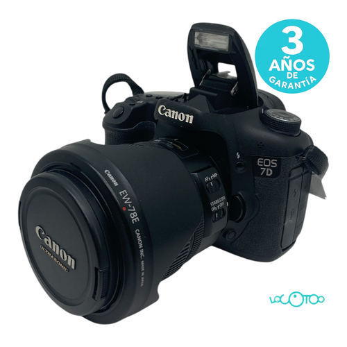 Cámara Réflex CANON EOS 7D 15-85MM 18 MPX C