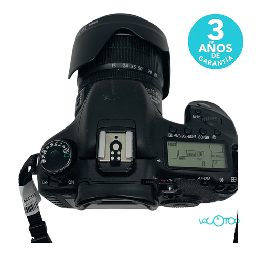 Cámara Réflex CANON EOS 7D 15-85MM 18 MPX C