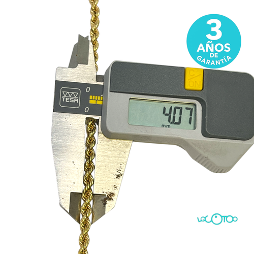 Cadena Oro 18k CONDON 4mm 45cm 15g