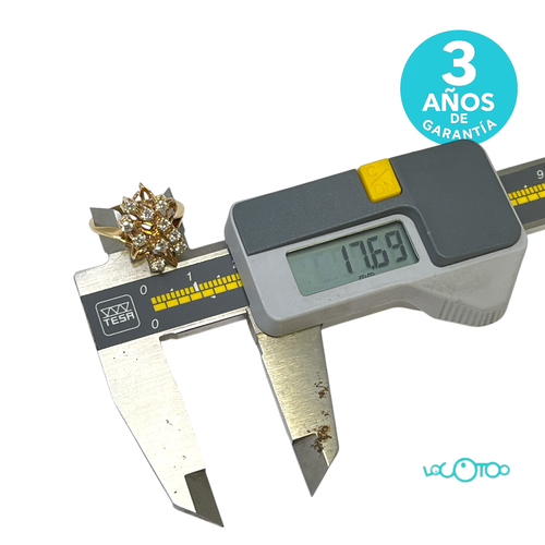 SORTIJA ORO 18Kt CON BRILLANTES