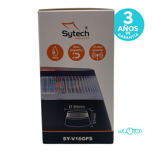 BALIZA DE EMERGENCIA V16 SYV16GPS