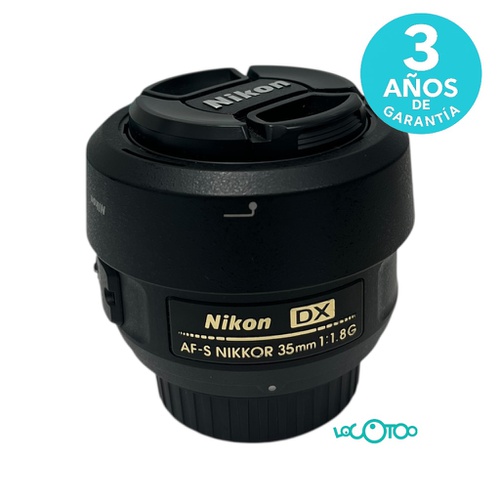 OBJETIVO NIKON AF-S NIKKOR 35MM 1:1.8G DX
