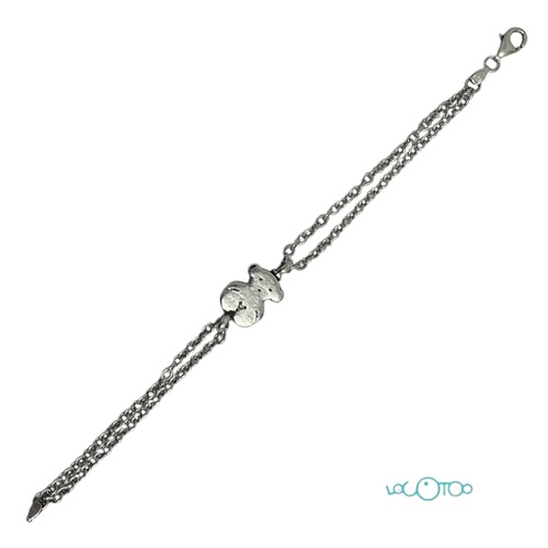Pulsera Tous Sweet Dolls Oso Plata