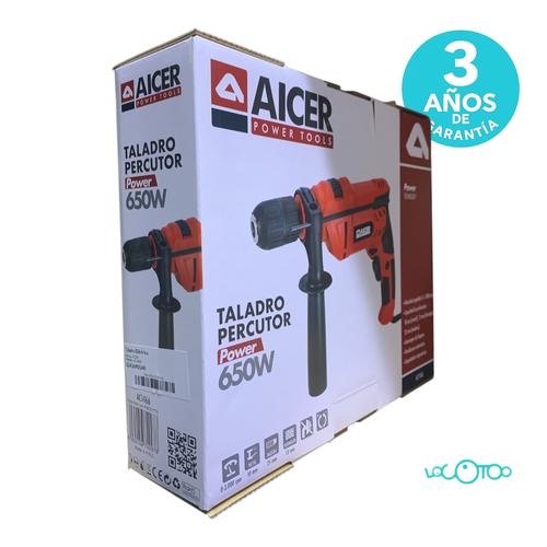 Taladro Eléctrico AICER AC1466 Percutor Rev