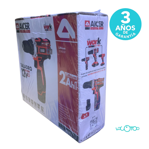 Taladro Batería AICER AC1581 12 V 2.0Ah 1 B