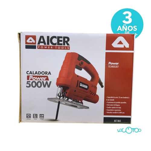 Caladora Eléctrica AICER AC1365 500 W